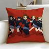 classic anime KON Cushion Cover Soft  EasyWash Pillow Case  Versatile for Couch Bed Travel and Office