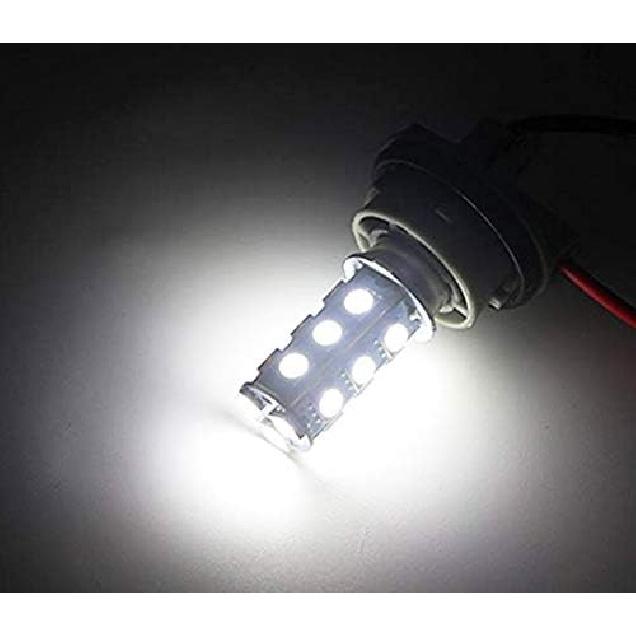 BlyilyB 10-Pack 6500K White 1157 2057 2357 7528 BAY15D LED Bulbs 5050 18-SMD Replacement Lamps For 12V Interior RV Camper Trailer Lighting Back Up