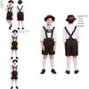 Premium Quality Children's German Oktoberfest Costume For Halloween And Cosplay
