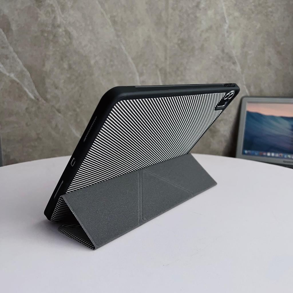 Y-Fold Carbon Fiber iPad Mini 6 Case, 2025 Model, 10th Gen Compatible