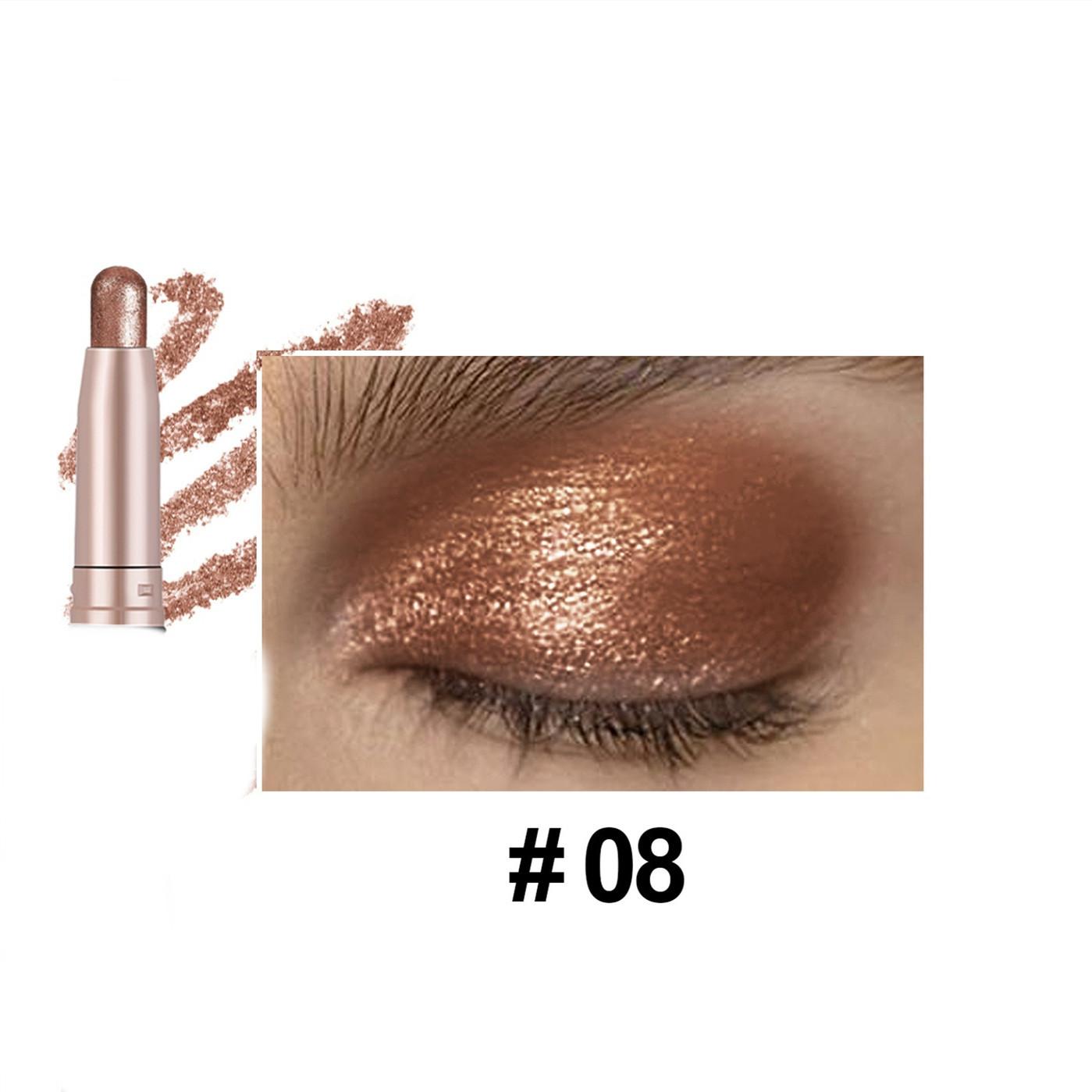 

Перламутровые блестящие тени для век, прочная водостойкая не цветущая перламутровая гелевая ручка, карандаш для теней для век, женский инструмент для макияжа