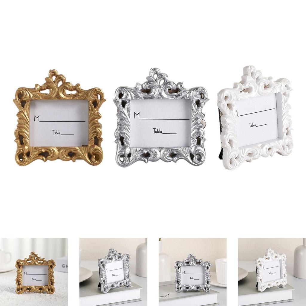 Resin Fotorahmen Antik Retro Vintage Europäischer Stil Tisch-Bilderrahmen