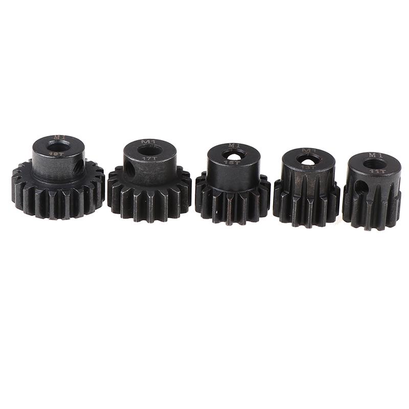 M1 5mm 11T 13T 15T 17T 19T Pinion Motorgir Kombinasjonssett For 1/8 RC Bilmotor