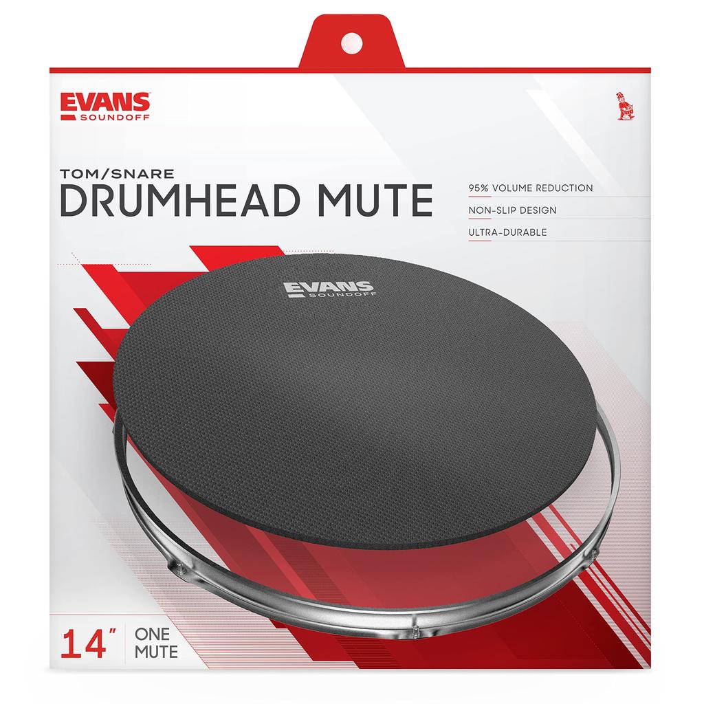 EVANS Drum Mute SoundOff Snare/Tom 14" Black SO-14