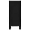 Vidaxl Industrial Storage Cabinet, Black 90X40X100 Cm Steel