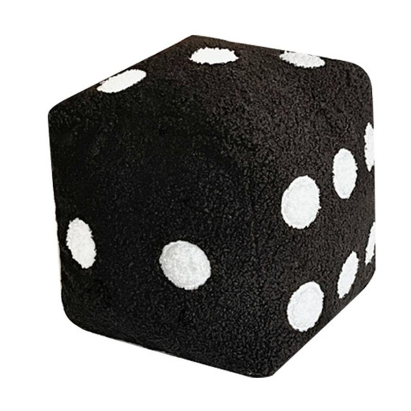 Large Plushes Dices Pillow Cushion Soft Comfortable Back Support for Sofa Bedroom Living Room