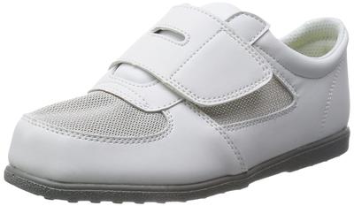 Simon CA-61 Anti-Static Mesh Shoes, White, Size 27.0cm