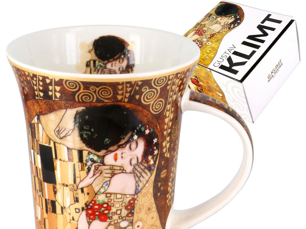 Kubek Porcelanowy Gustav Klimt Pocałunek Prezent Dla Niej Dla Niego