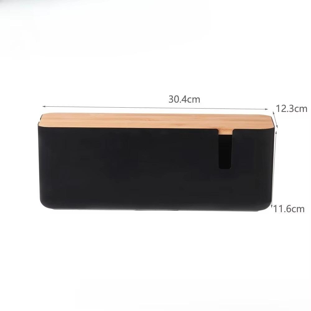 Multifunction Cable Management Box Plastic Power Line Wire Management Organizer Power Socket Management Box Desktop Storage Box