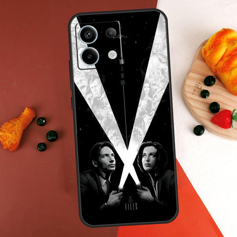 The X Files TV Series Case For Xiaomi Redmi Note 14 Pro 9 10 11 12 13 Pro 10S 11S 12S Redmi 13C 10C 12C 14C Coque