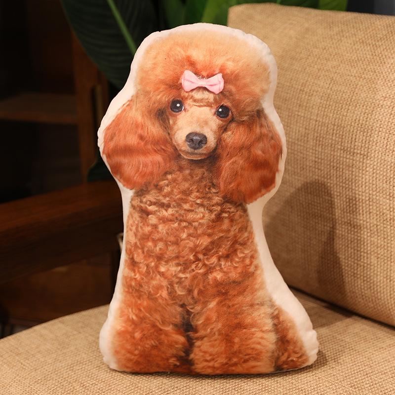 Creative animal kitten doll plush toy dog doll girl bed sleeping throw pillow children's doll