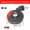 K1AE Iron Construction Angles Grinder Guard Impact Resistance 100/125/150/180 Angles Grinder Protective Cover