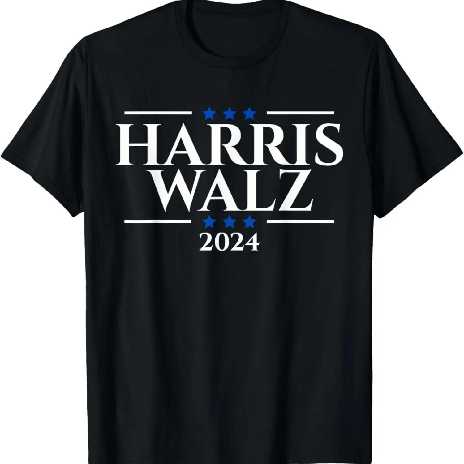 Kamala Harris Tim Walz Waltz T-Shirt S чёрный