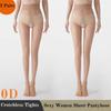 2Pairs Sets  0D Women Stockings Ultra-Thin Sexy Breathable Women'S Pantyhose Transparent Crotchless Stretchy Nylon Tights