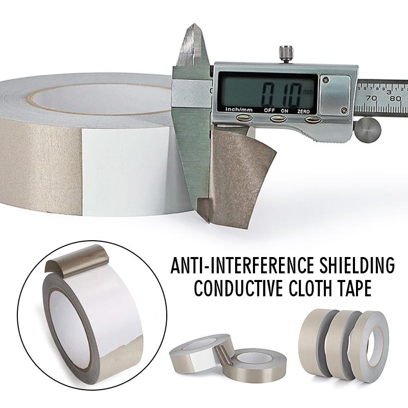 20/50M Conductive Tape Self-adhesive Faraday Tape EMF RFID Shielding Tape Anti-interference Anti-radiation Shielding Signal
