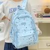 Schoolbag New Large-capacity Star Backpack High-value Fresh Schoolbag Lightweight Travel Schoolbag Campus Leisure Backpack