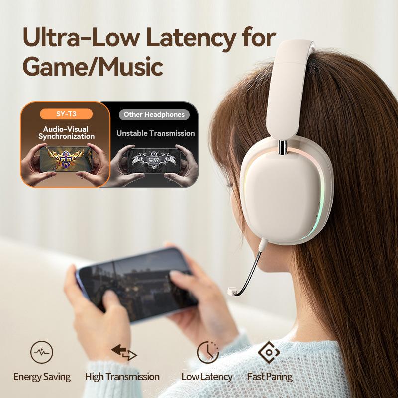 Fashion Headset Bluetooth Headset Game Gaming Stereo Headset New Headset