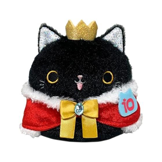 Sanei Boeki Neko Dango 10th Anniversary Ver. (Black) W9 x D8 x H7cm Stuffed Toy