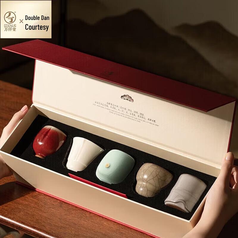 Edenus Ru Kiln Ceramic Teacup