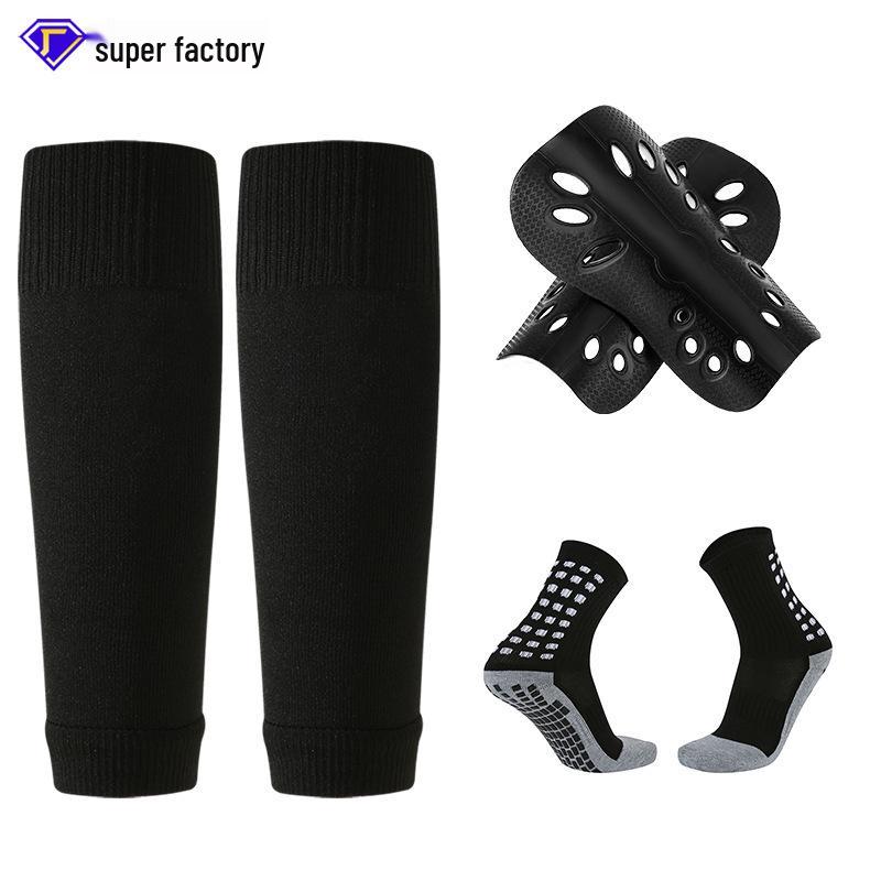 

Комплект из 3 предметов: Детские щитки для голени и носки до середины икры для футбола