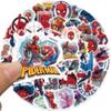 Waterproof Sticker Cute and Perfect for and More 50-Piece Spider-Man Set, Waterproof, Luggage, Guitars, Laptops, Bicycles, Helmets, (A10)