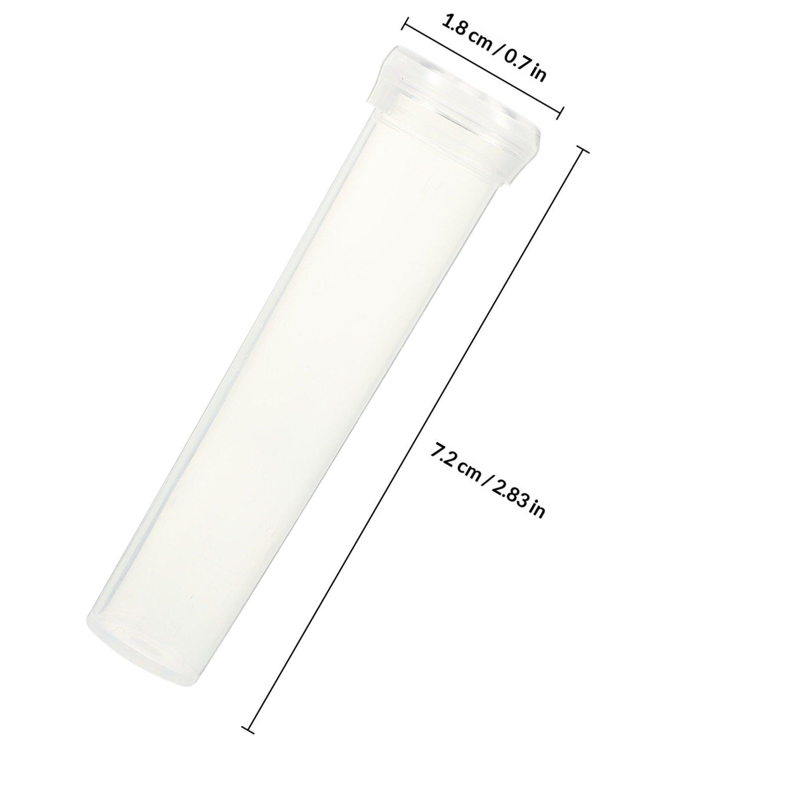 

50Pcs Tube for Fresh Flowers Plastic Flower Water Container Florist Essentials Lightweight Compact Flower