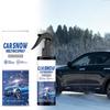 Anti-Ice Coating Spray for Car Windshield Long-Lasting Frost & Snow Prevention Quick Melt Deicer No Scrape Winter Car Care X7D3