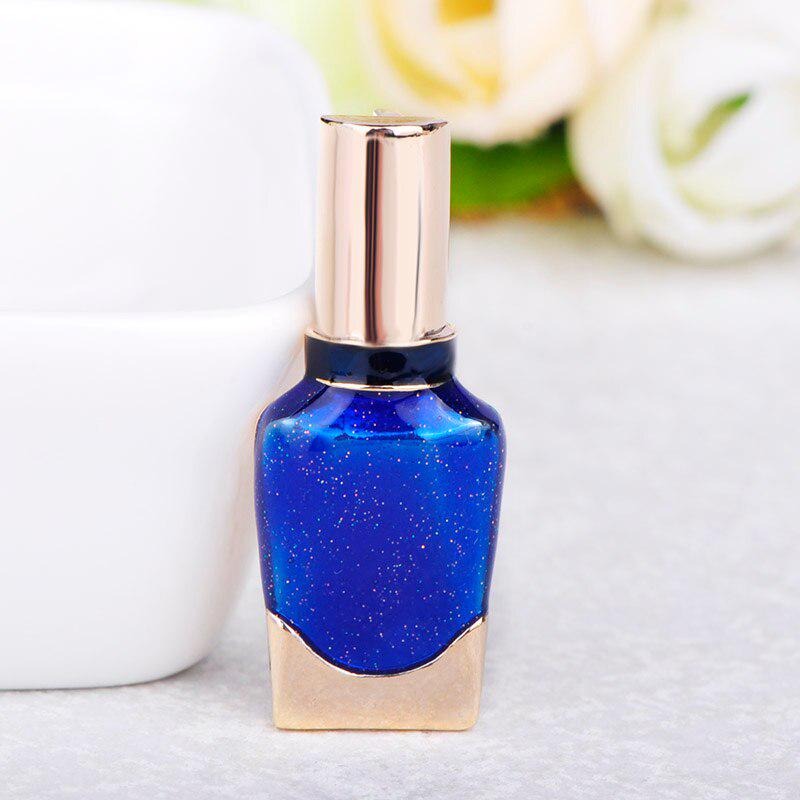 Blucome Beautiful Enamel Nail Polish Style Brooch Pin Gold Color Jewelry Women Girls Clothes Bag Scarf Accessories Scarf Buckles