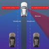 2Pcs Clip On Car Blind Spot Rear View Wide Angle Auxiliary Parking Convex Mirror