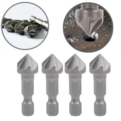 High Strength Chamfer Drill Bit Heat Treatment Chip Removal Compact Chamfer Countersink