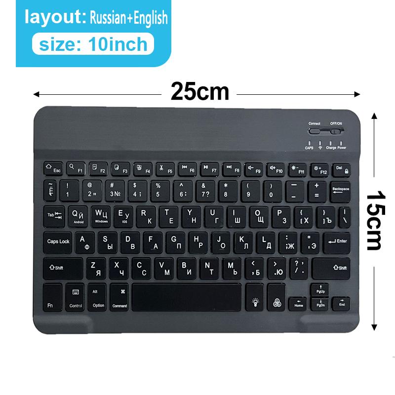 Bluetooth Keyboards Rechargeable Wireless Protable Mini Keyboard Keycaps For Tablet Gaming Kit PC Mouse Android Windows