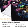 Treasure Monster Pattern Home Decor Tapestry, Wall Hanging, Decorative RV Wall Cloth.MGT0918333