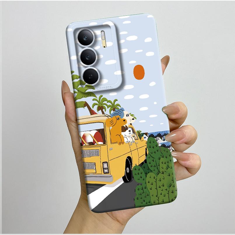 For Realme C75 C75x Case Cover Pretty Flowers Soft Silicone Phone Case For OPPO Realme C 75 C75 X RealmeC75 4G Bumper ShockProof