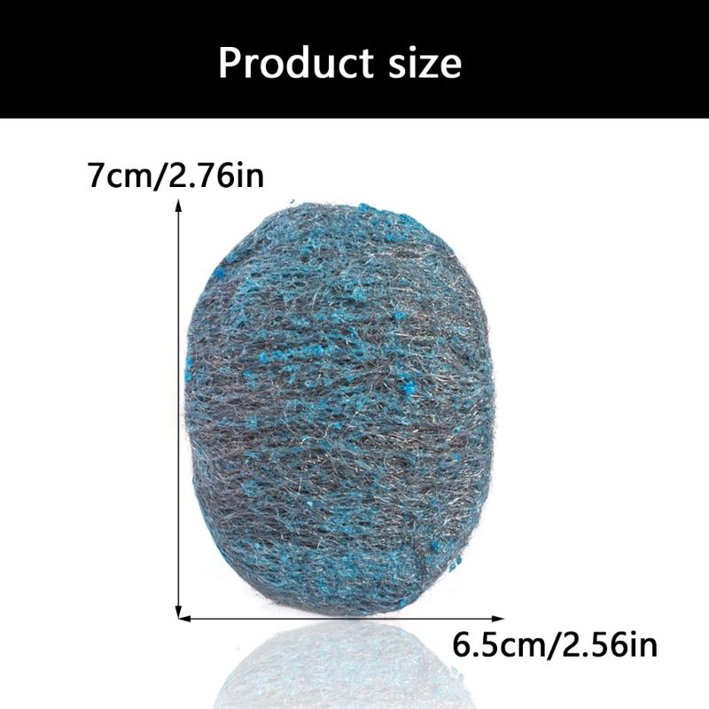 10pcs Metal Cleaning Steel Wool Durable Cleaners for Dirty Pots Pans Stovetops and Outdoor Cooking Area