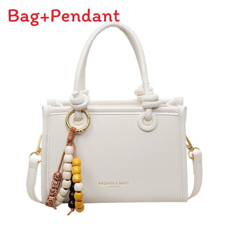 Urban Style Pu Small Crossbody Bag With Stitching Details For Casual Outings