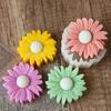 DIY Large Sunflower Daisy Mold Aromatherapy Candle Flower Drip Glue Resin Silicone Mold Exquisite Shape and Unique Design