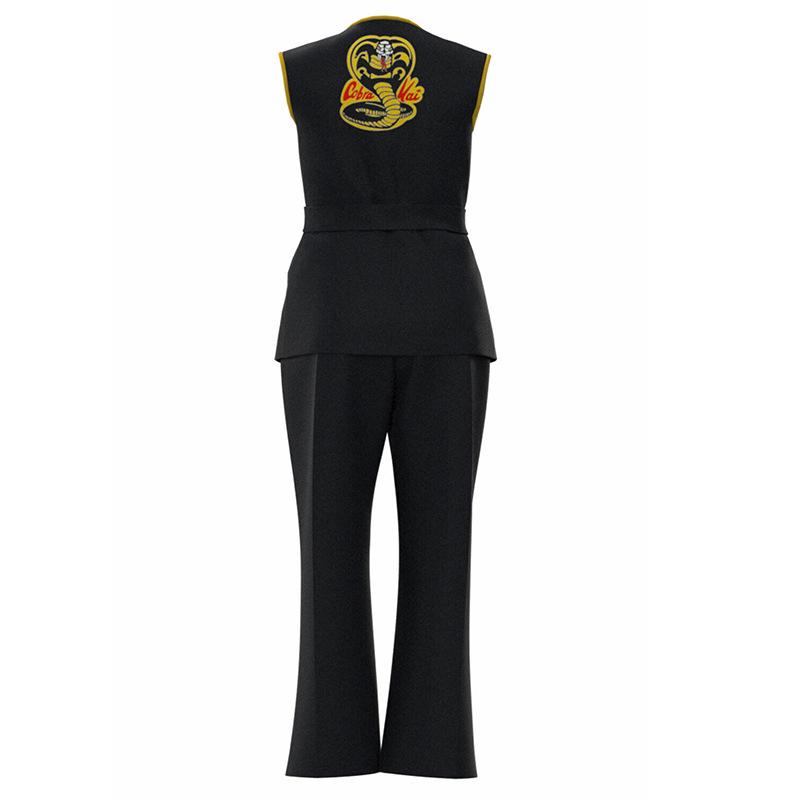 Dragon Power Kids' Taekwondo & Karate Cosplay Training Outfit for Stage Performance