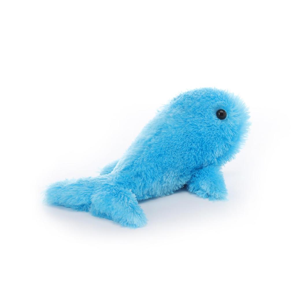 Apricot Lamb Becky the Naughty Whale Plush Toy for Kids, Soft and Cute, Fluffy Becky the Naughty Whale for Girls and Boys, 22cm