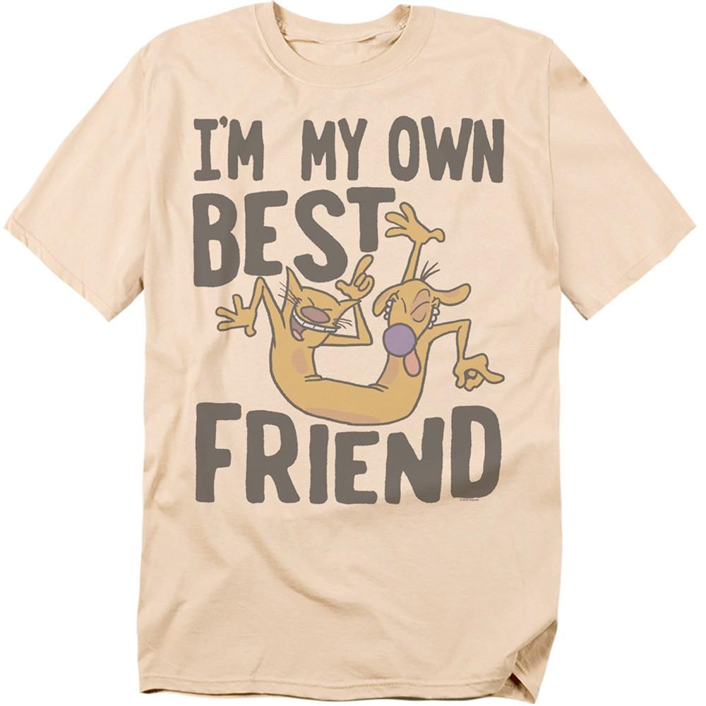 Catdog - My Own Best Friend - Adult Unisex Short Sleeve T-Shirt - Blue L