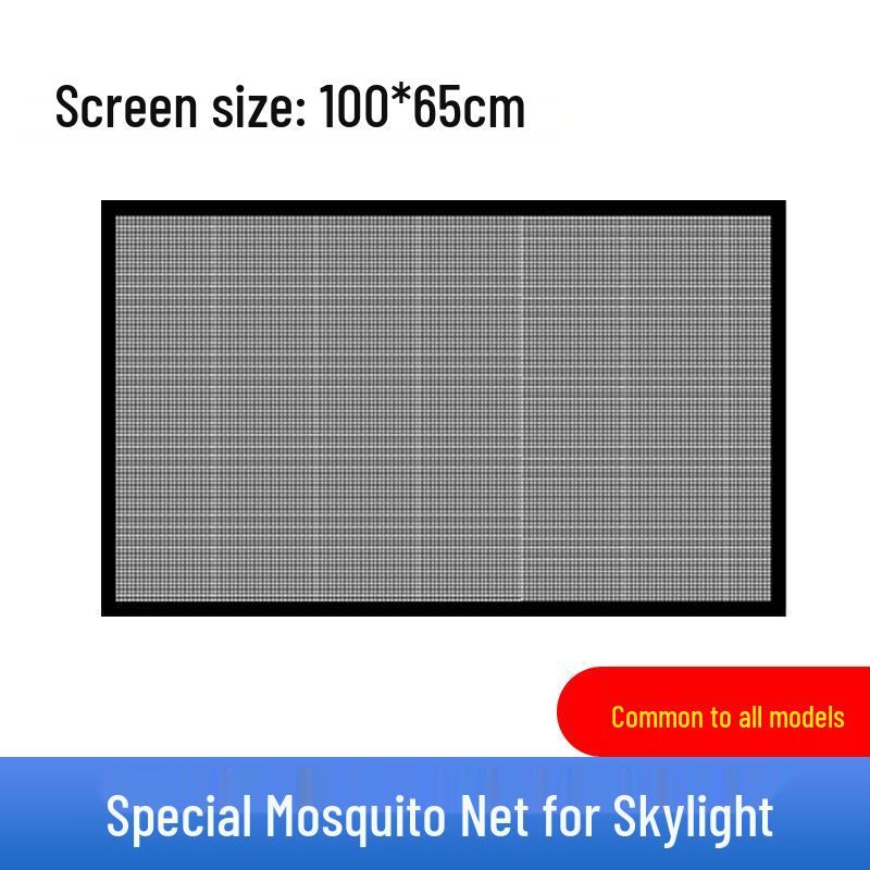 Magnetic SUV Panoramic Sunroof Anti-Mosquito Net and Sunshade