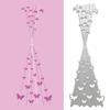 Butterfly Curtain Metal Cutting Dies for Card Making Scrapbooking Paper Craft