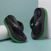 Flip-flops Women's Summer Outer Wear Thick-soled Stepping On Shit Feeling Beach Non-slip Clip Feet Color Matching Sandals and Slippers