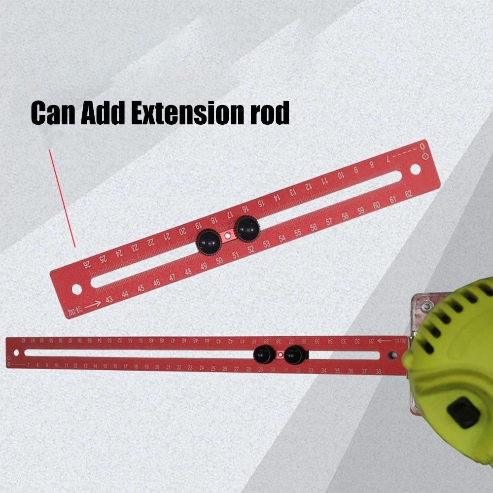 Aluminum Router Milling Bracket Universal Cabinet Hardware Jig Woodworking Benches