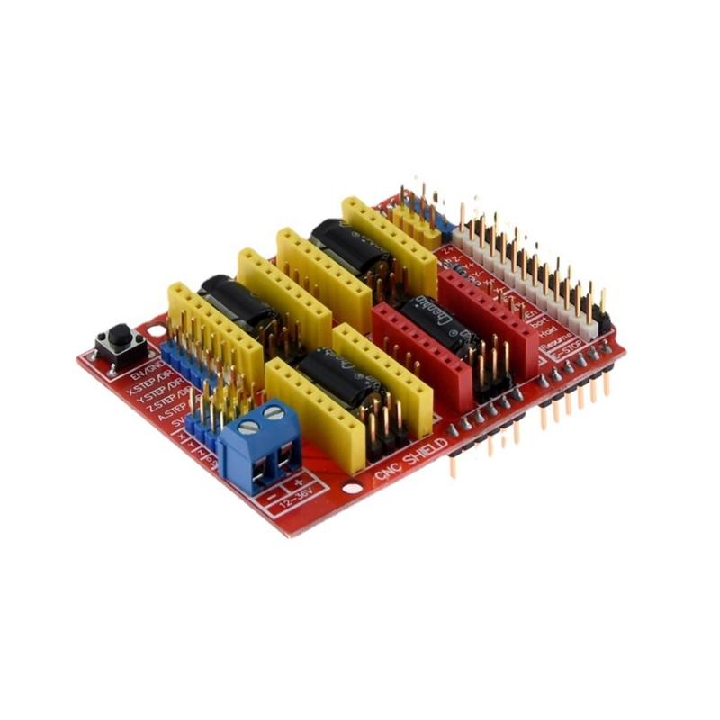 Professionelles 3D-Drucker-CNC-Kit CNC-Shield-Erweiterungskarte .0 Gravurkarte A4988 + Schrittmotor River Nema17