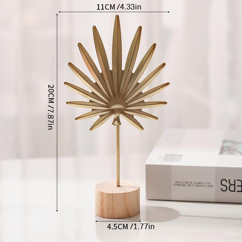 Light Luxury Style Metal Crafts Creative Home Living Room Foyer Wine Cabinet Decoration Iron Versatile Ornaments