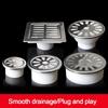 Anti-blocking Balcony Drainage Cover NEW Outdoor Rain Pipe Cap  Drainage Plumbing Fitting