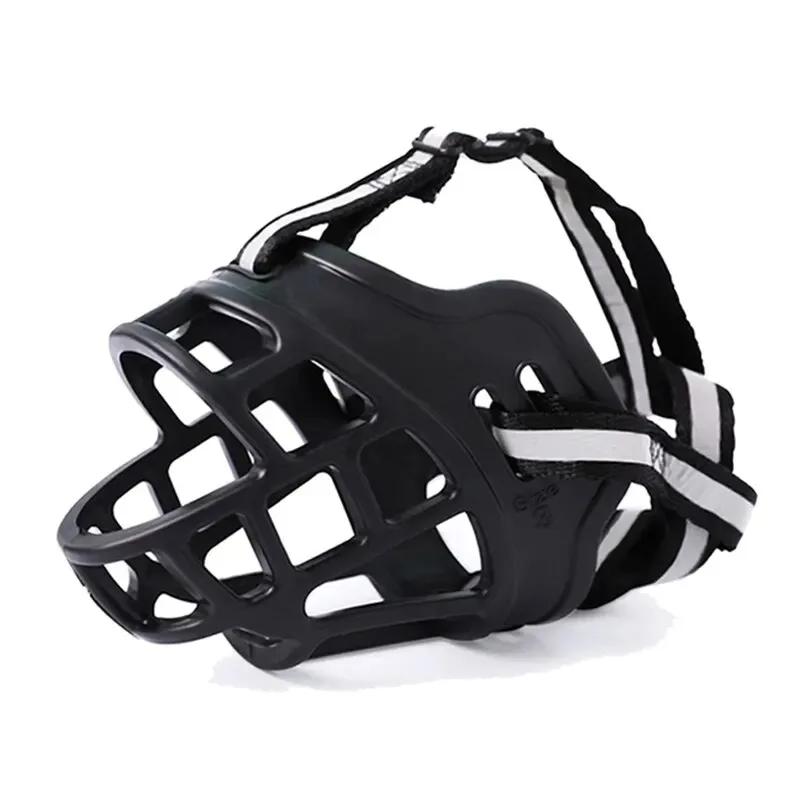 

Намордник для собаки дышащий, защита от укусов, лая, полипропиленовая стропа, маска для собаки среднего и крупного размера, намордник против лая для питомцев 20cm