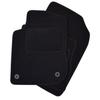 Black Velvet Floor Mat - J&J AUTOMOTIVE - Peugeot 208 - Custom Made - Non-slip - Waterproof