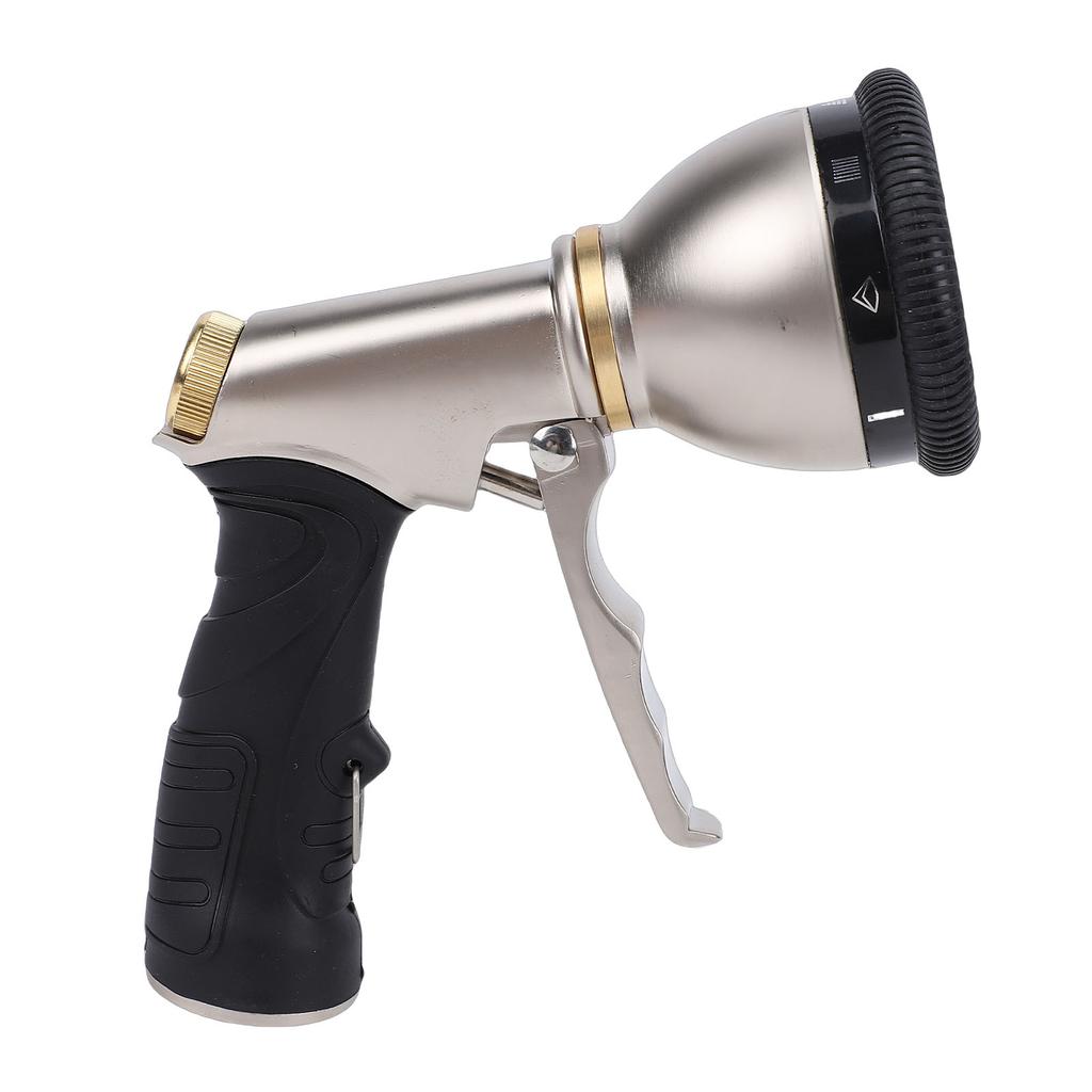 Garden Hose Nozzle, Water Spray Nozzle with 9 Modes   Watering Patterns, 3Celsius4 Inch Garden Hose Thread, for Watering Plants Washing Cars