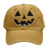 HX6F Eye Catching Baseball Cap Halloween Theme Practical Construction Adjustable Closure